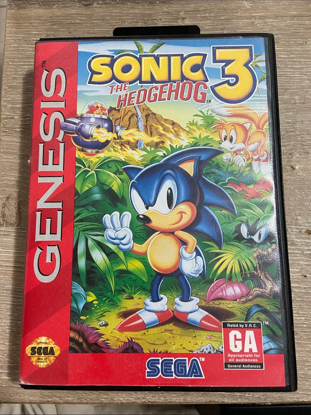Sonic the Hedgehog 3 (Sega Genesis, 1994) CIB Complete